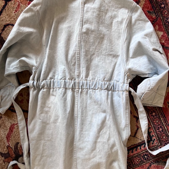 Judi Rosen Car Coat Super Bleach Indigo NWOT Size 3 - Picture 3 of 3